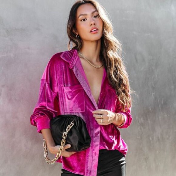 $59 NWT (7.5, 8 & 9.5) Sam Edelman Magenta Velvet Platform Sandal - Picture 2 of 7